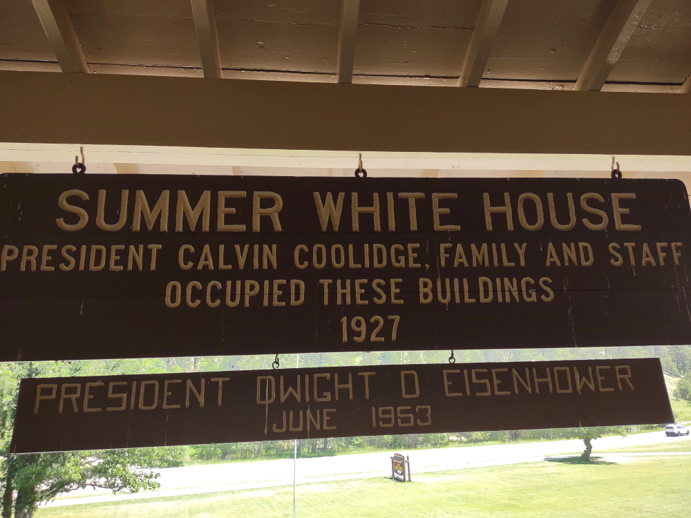 Was the Summer White House twice.