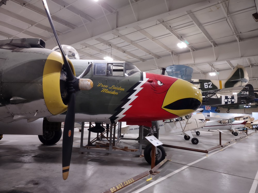 Iron Lainden Maiden a mean looking Fighter Plane