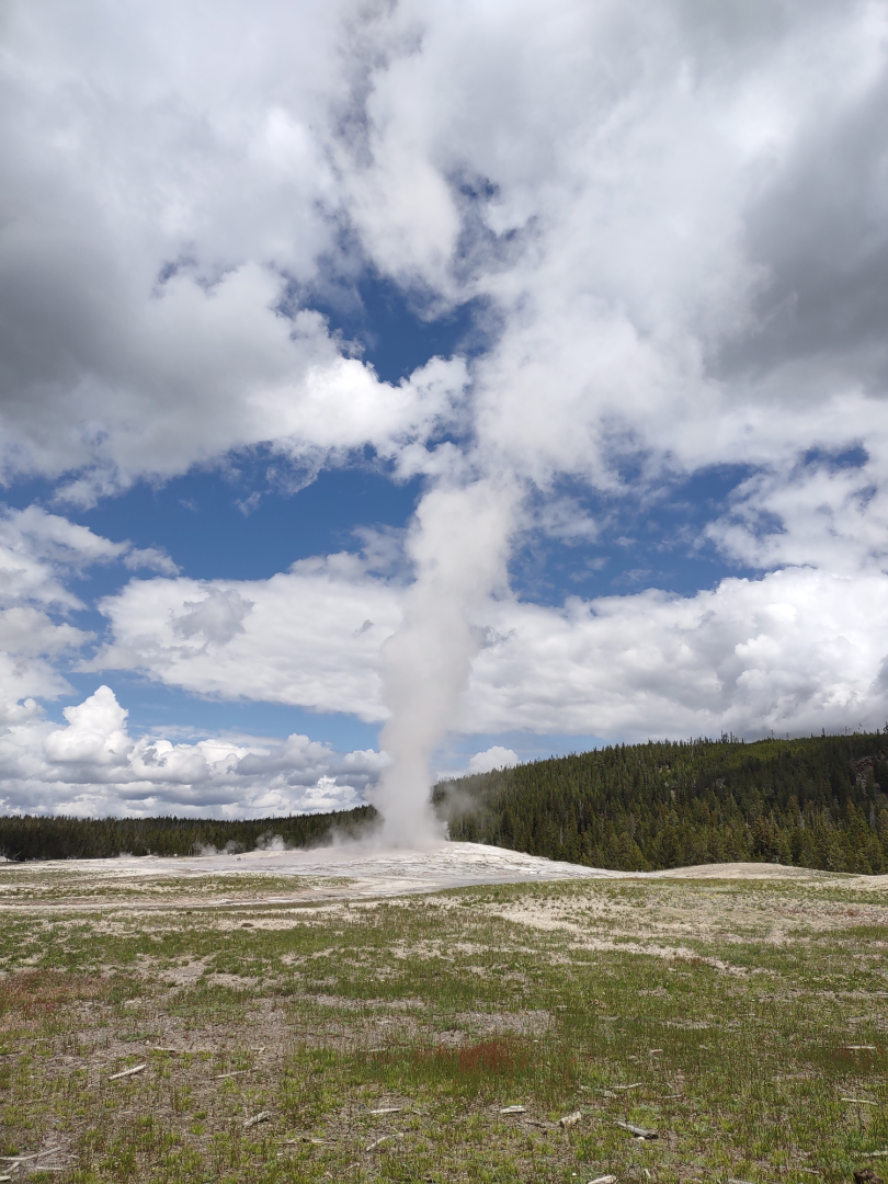 It's only steam now.