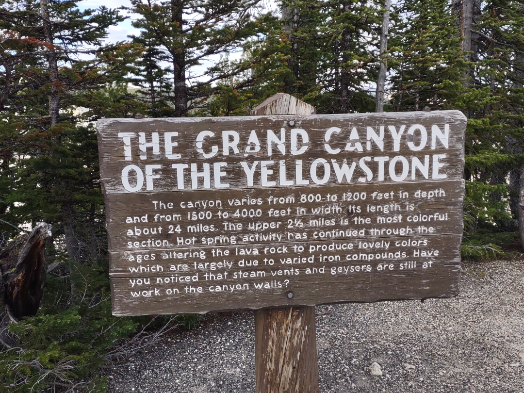 The Grand Canyon of The Yellowstone.