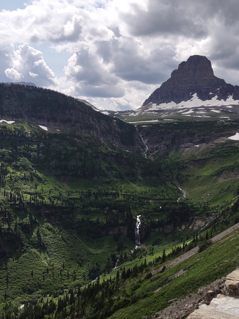 Waterfalls and Glaciers
